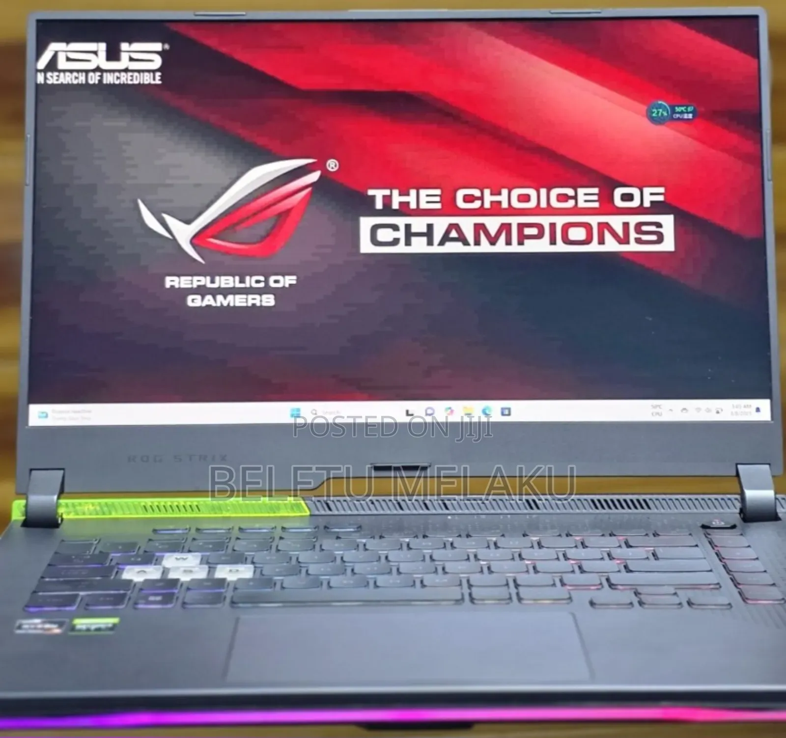 New Laptop Asus ROG Strix G15 16GB SSD 1T
