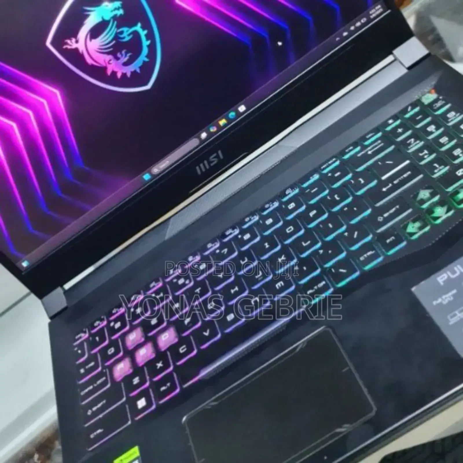 New Laptop MSI Pulse GL66 16GB Intel Core I7 SSD 512GB