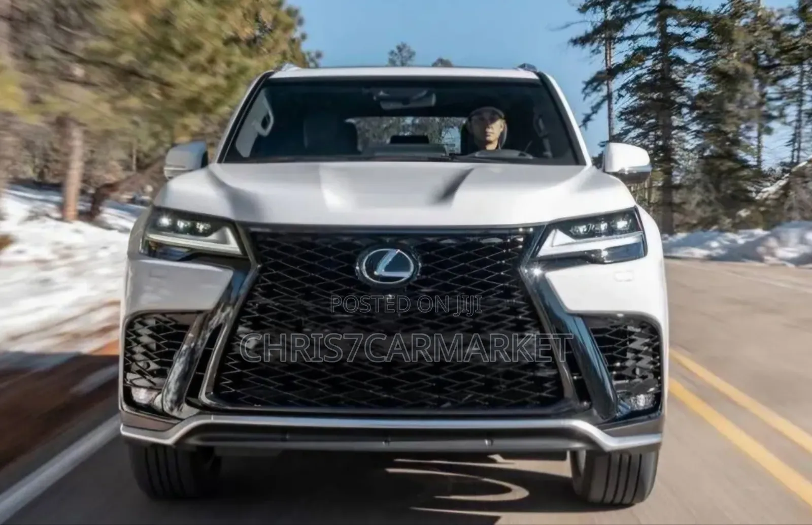 New Lexus LX 2023 White