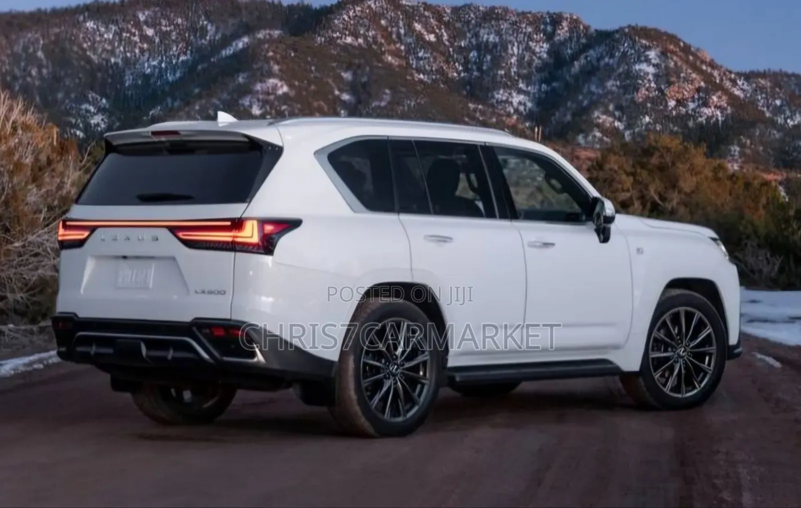 New Lexus LX 2023 White