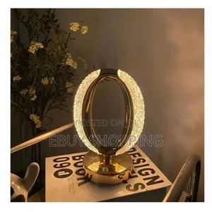 Rechargeable Crystal Led Table Lamp – Touch Control