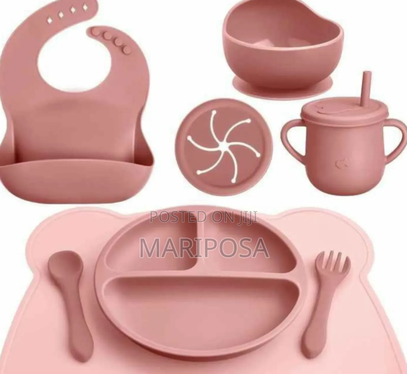 Silicone Baby Feeding Set of 6
