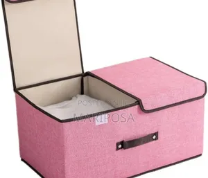 Dust Proof Foldable Storage Box With Lid