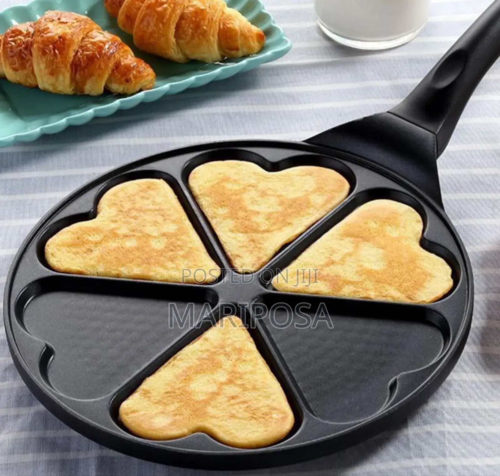 Love Heart Non Stick Pancake Pan