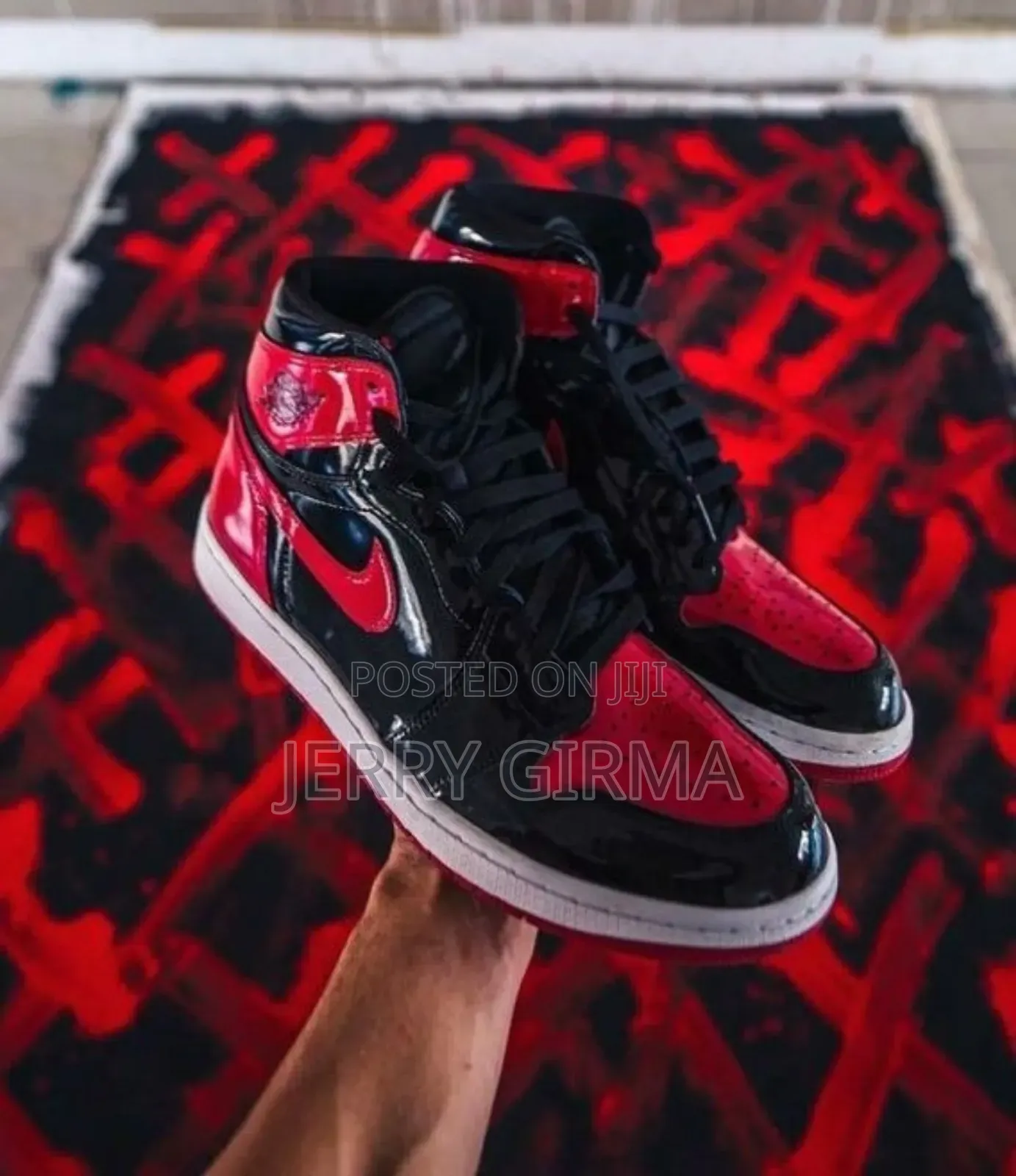 Jordan 1 Mid Patent Bred
