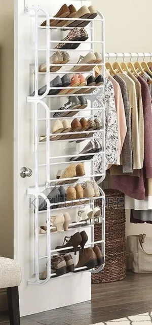 36 Pairs Over the Door Shoe Rack