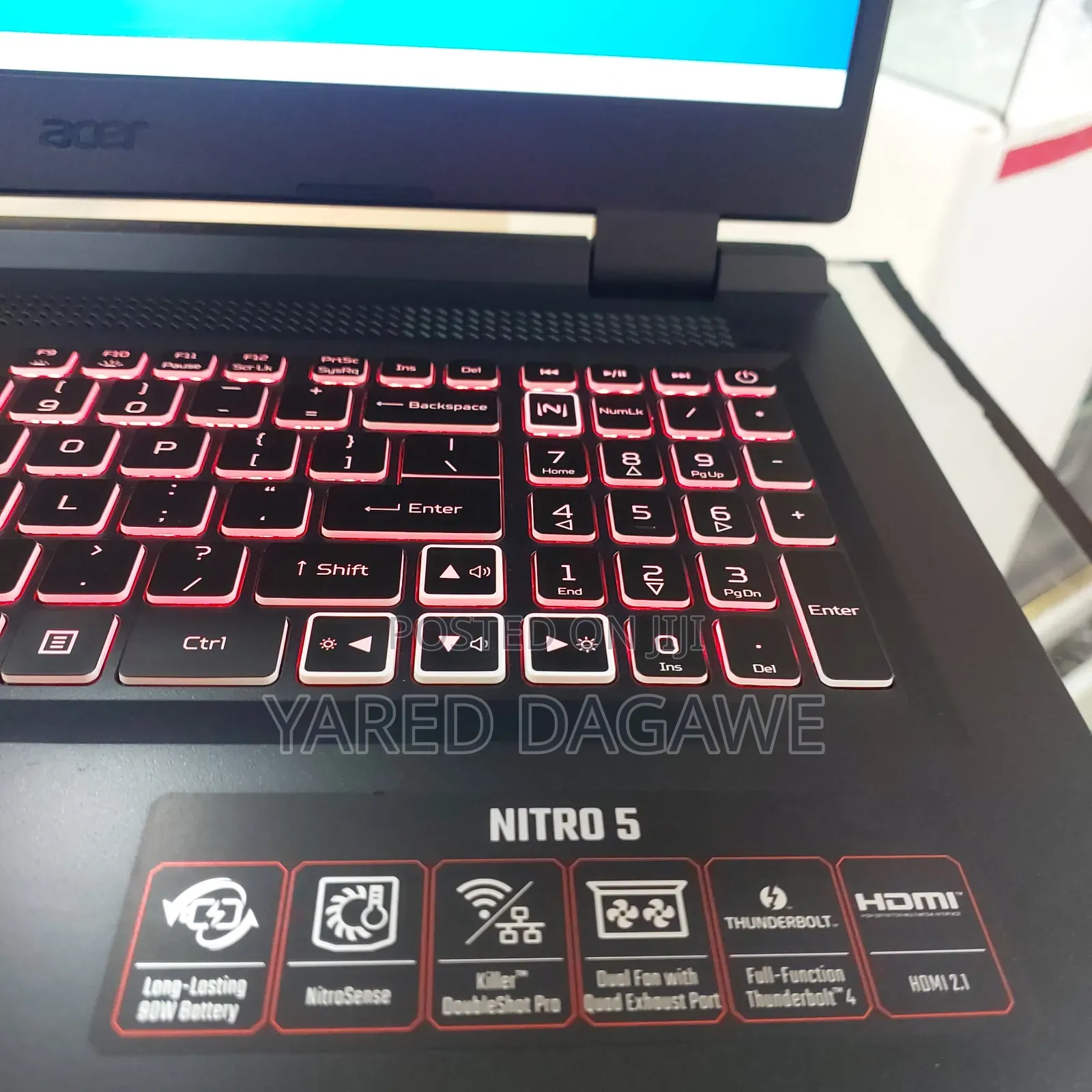 New Laptop Acer Nitro 5 16GB Intel Core I5 SSD 512GB