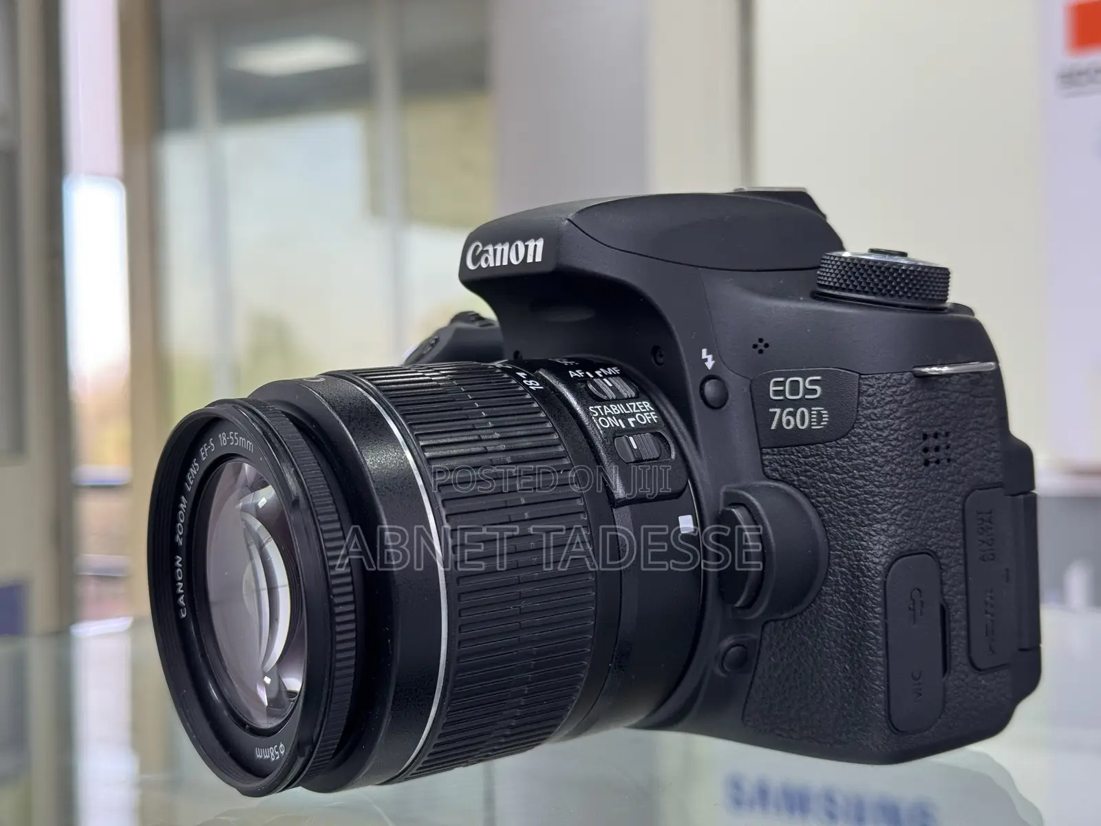Canon 760d With 18-55mm Lens