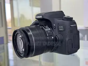 Canon 760d With 18-55mm Lens