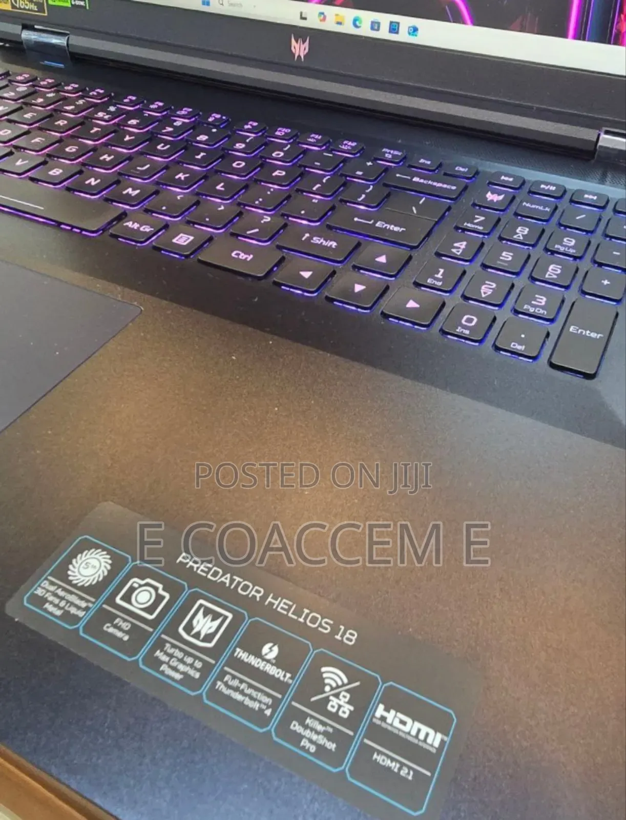 New Laptop Acer 16GB Intel Core I7 SSD 1T