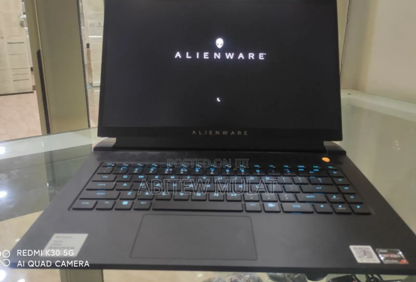 New Laptop Alienware Area-51m 16GB AMD Ryzen 7 SSD 512GB