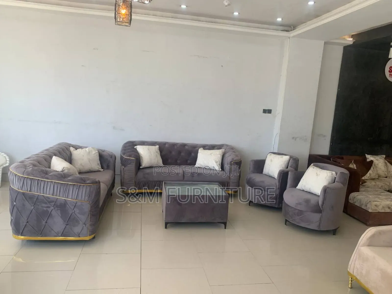 Opulent 8 Seater Sectional Sofa Set With Fair Price