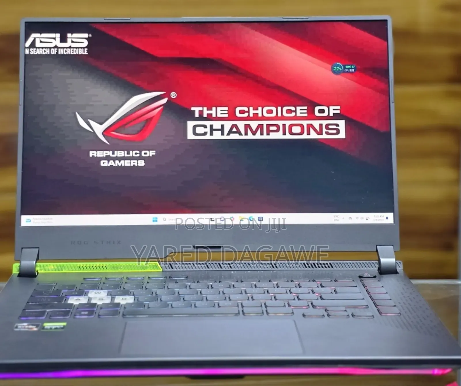 New Laptop Asus ROG Strix G15 16GB AMD Ryzen 9 SSD 1T