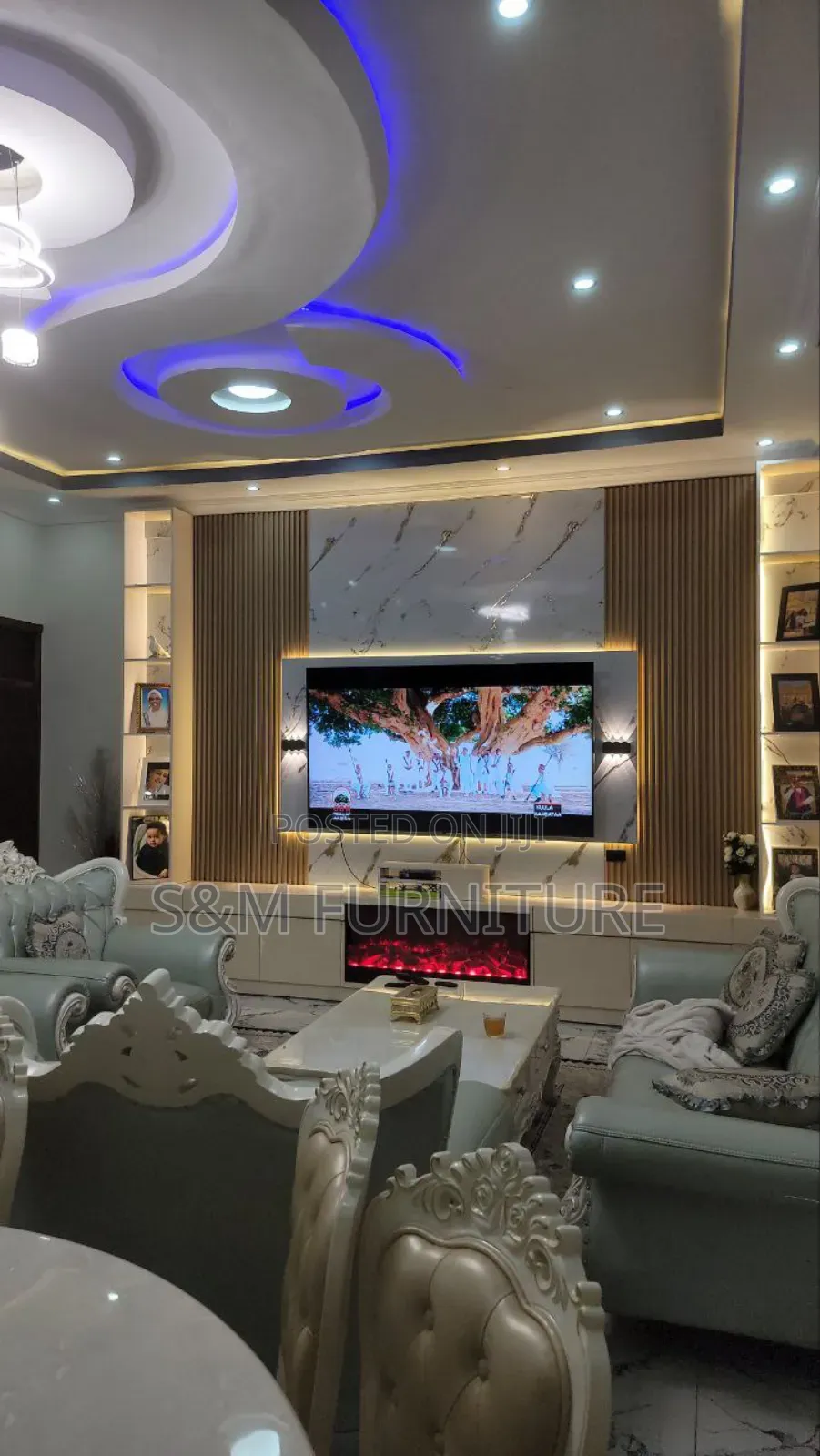 Lavish Tv Stand Priced Per Square Meter.