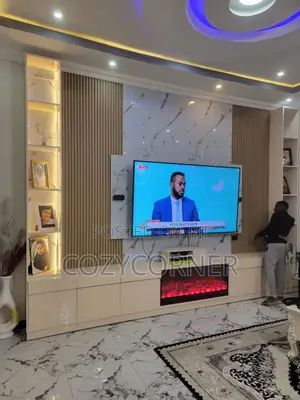 Lavish TV Stand Priced Per Square Meter.