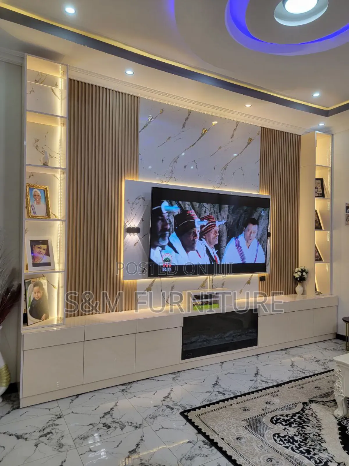 Lavish Tv Stand Priced Per Square Meter.