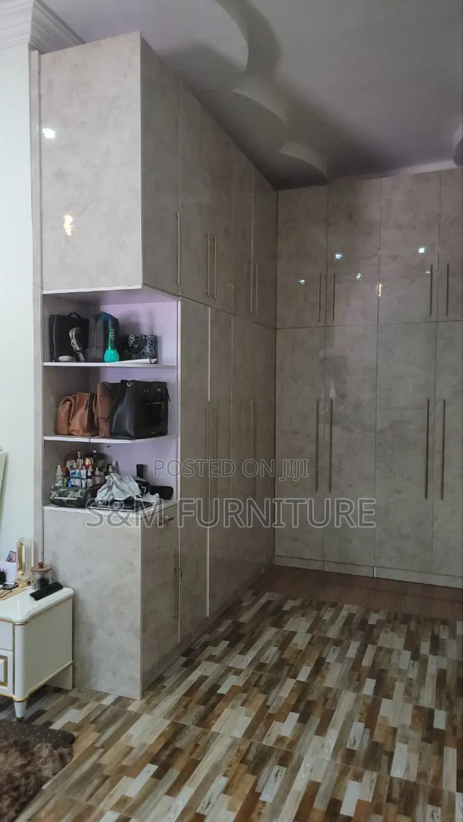 Opulent Wardrobe Valued Per Square Meter.