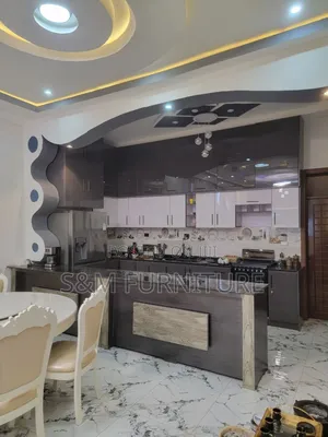 Lavish Open Kitchen Cabinet Priced Per Square Meter.