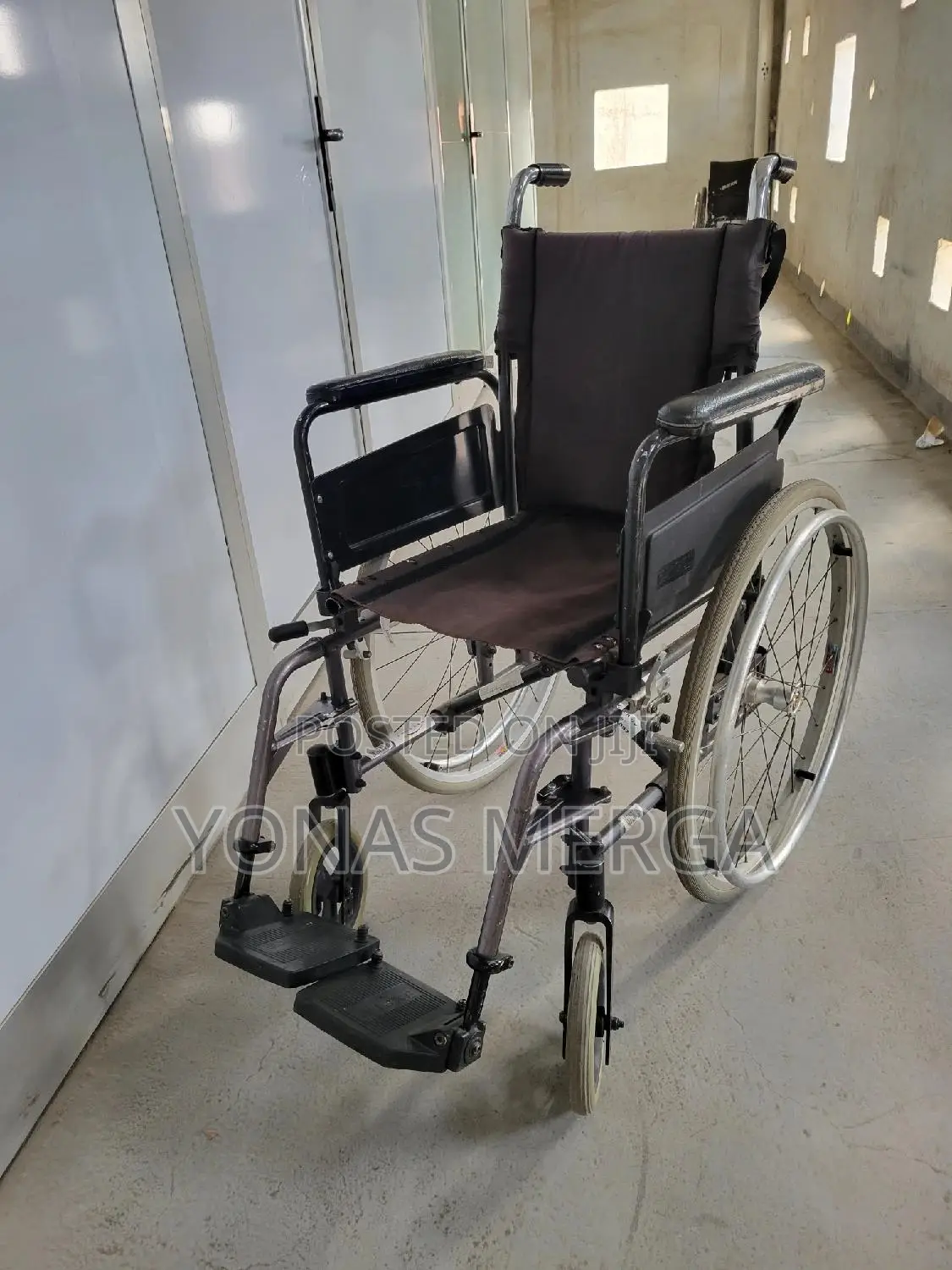 Wheelchair፸滎ዊልቼርwheelchairaluminium Frame Patient Wheelchair