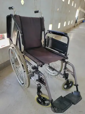 Transport Wheelchair፳钢wheelchair 56cm Seat Width 150kg ዊልቼር