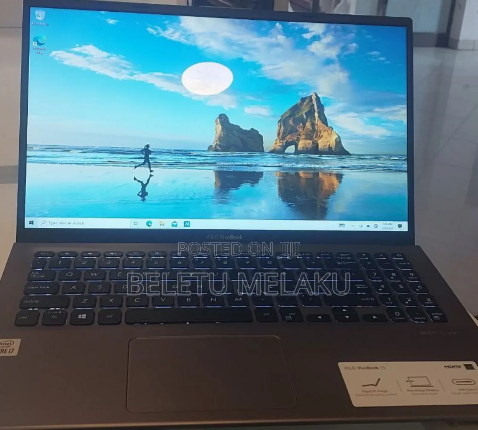 New Laptop Asus VivoBook 15 X505BA 8GB Intel Core I7 HDD+SSD 1T