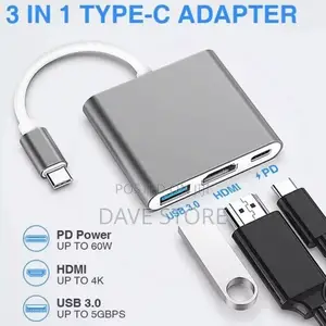 3in1 Usb Hub Adapter