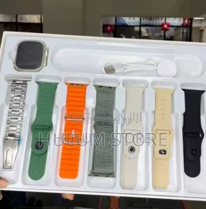 Ws-85 Ultra L2 7 አይነት ማሰሪያ ያለው Smart Watch