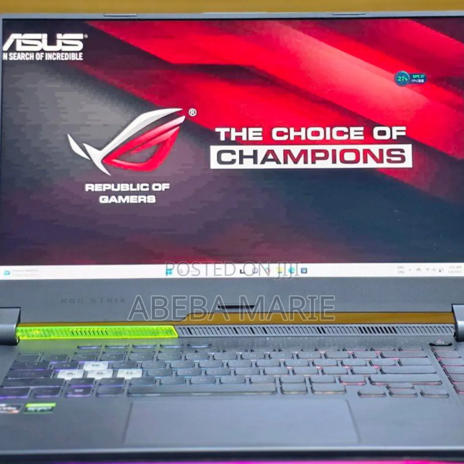 New Laptop Asus ROG Strix G15 16GB AMD Ryzen 9 SSD 1T