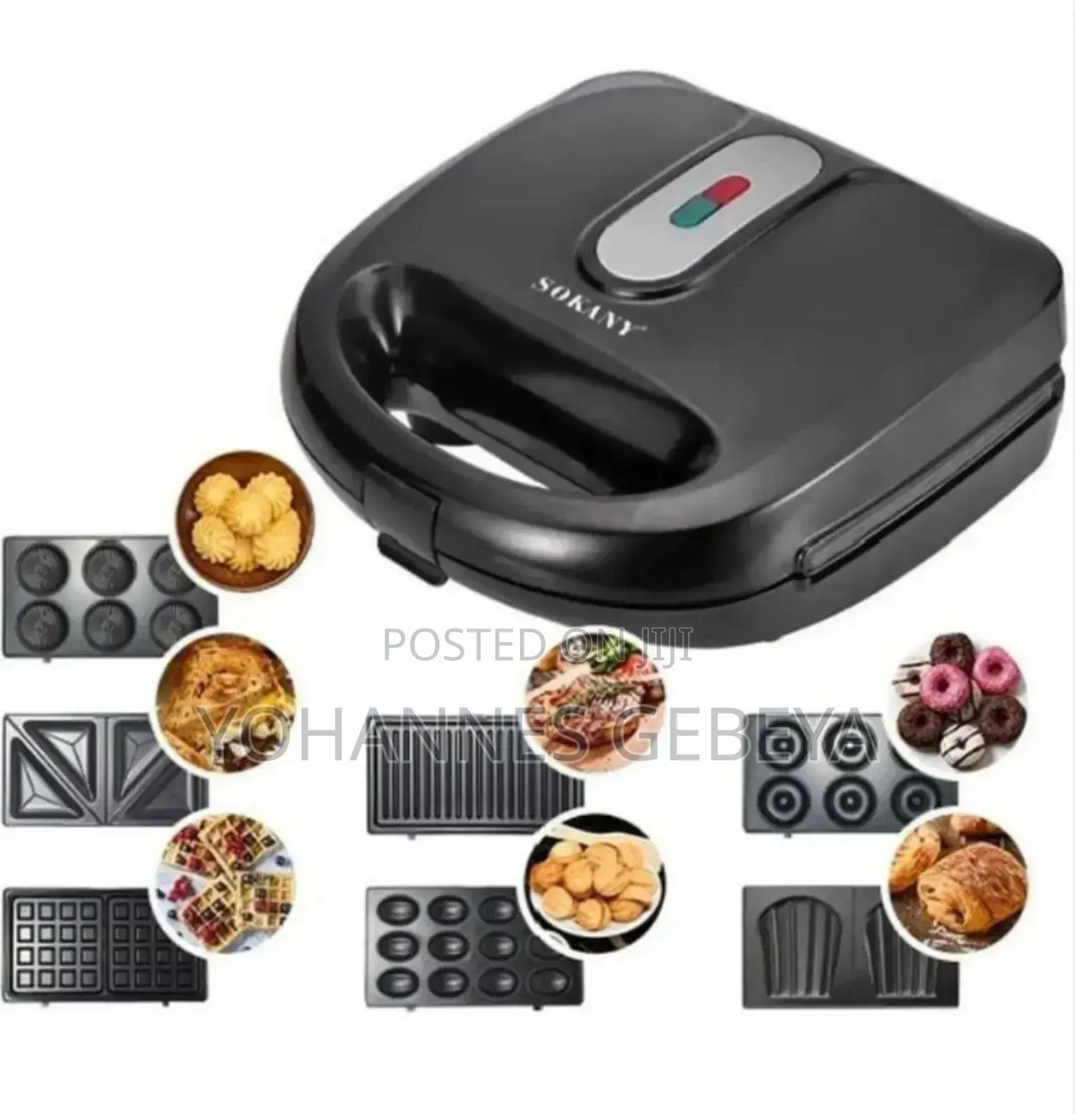 Sokany 7 in 1 Multi Snackes Maker