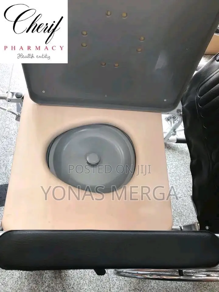 Toilet Wheelchair፶0፯wheelchair7*ዊልቼርsteel or Aluminum Frame