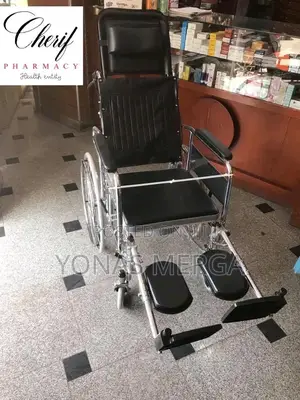 Toilet Wheelchair፹ዊልቼርcommode Use Lifetime Support Available
