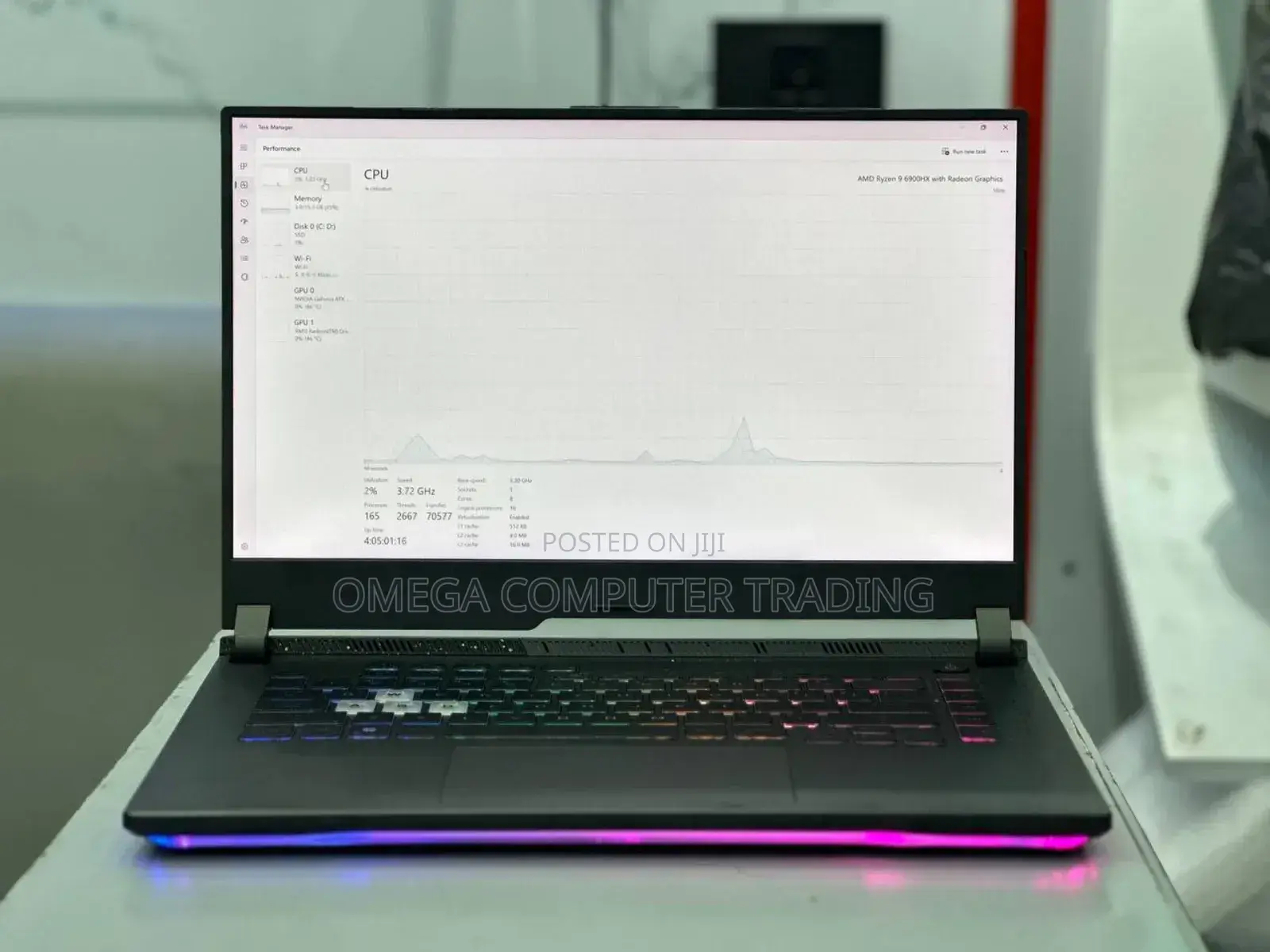 New Laptop Asus ROG Strix G15 16GB AMD Ryzen 9 SSD 512GB
