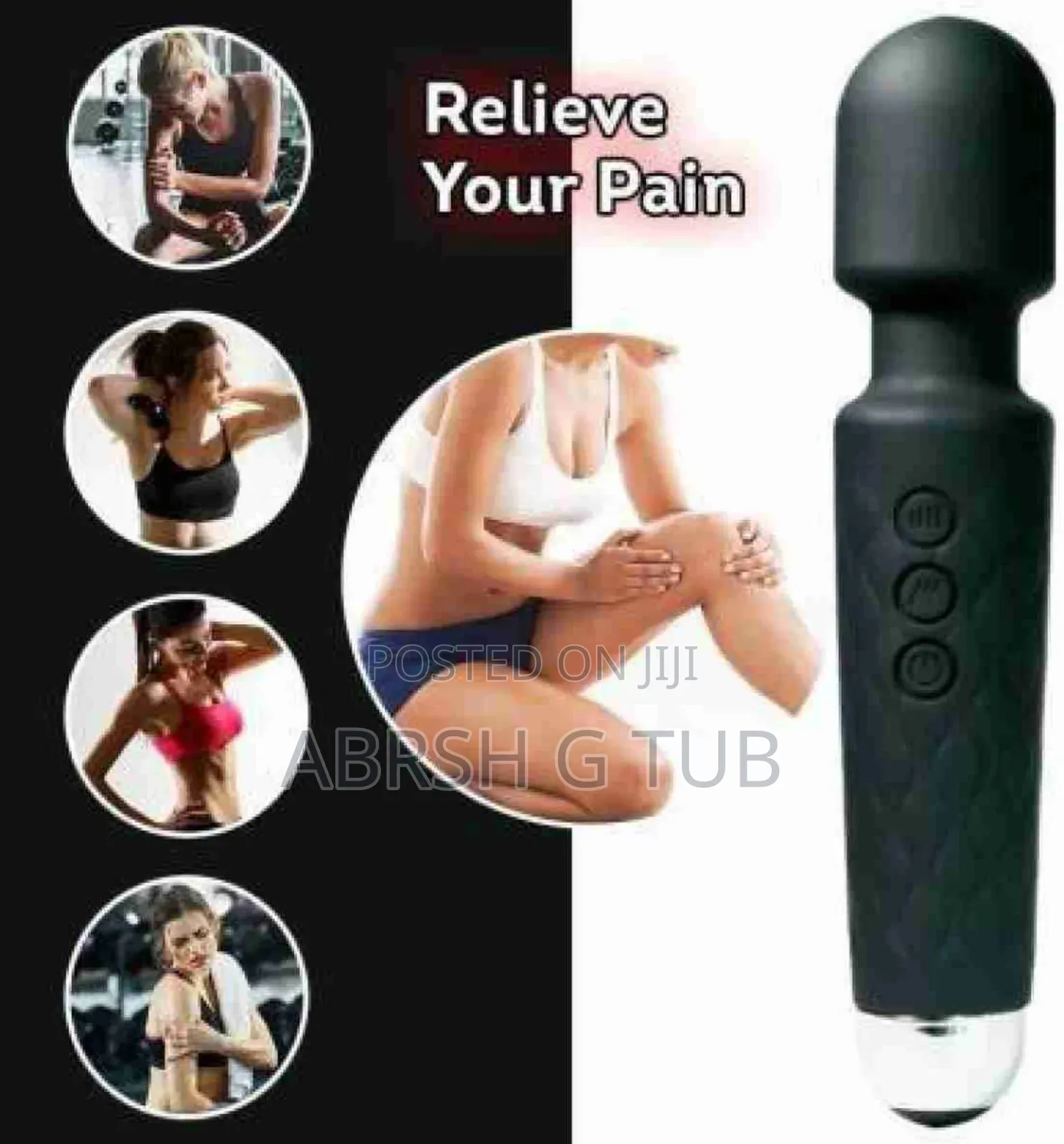 Rechargeable Silicon Magic Massager