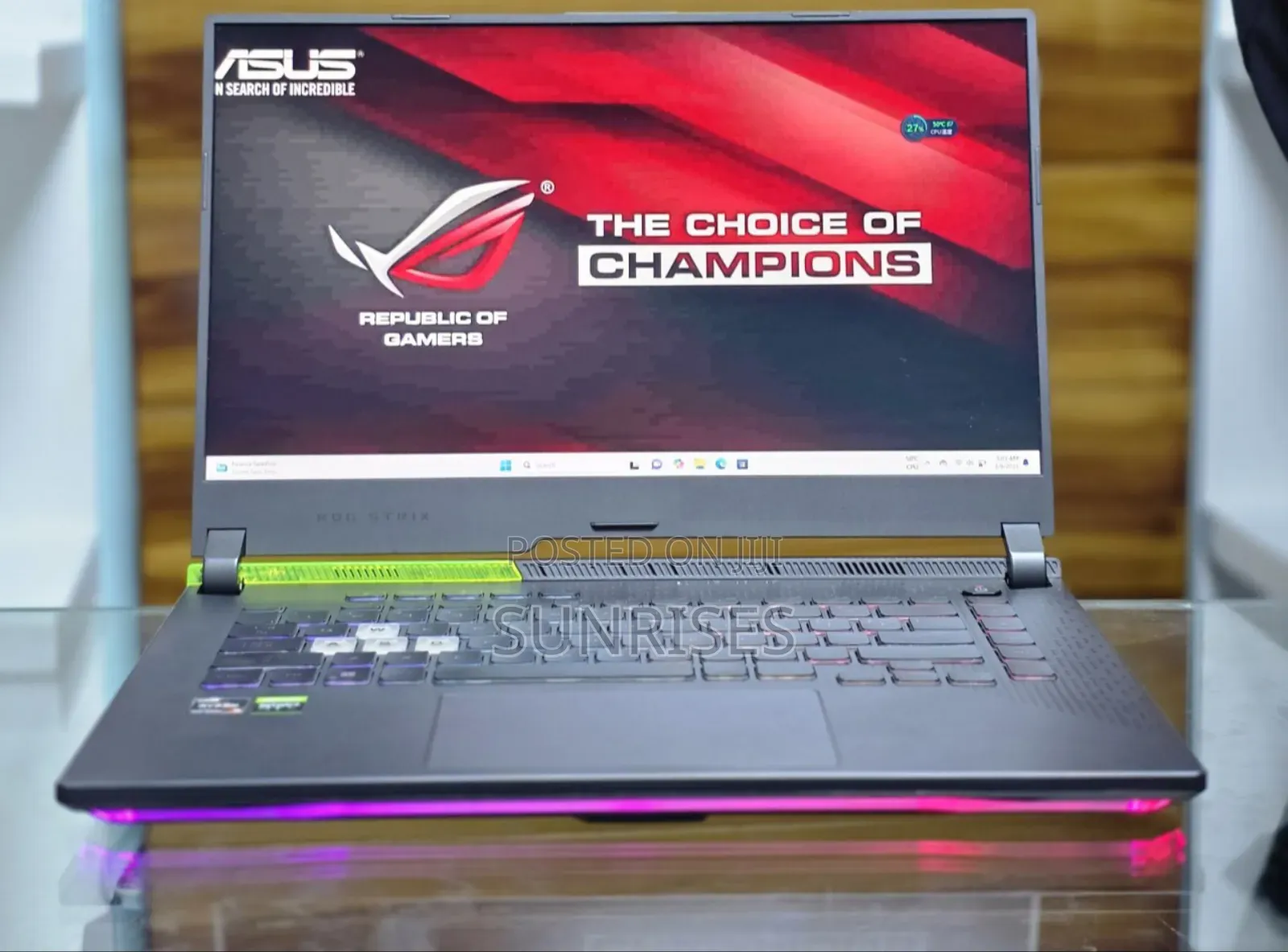 New Laptop Asus ROG Strix G15 16GB AMD Ryzen 9 SSD 512GB