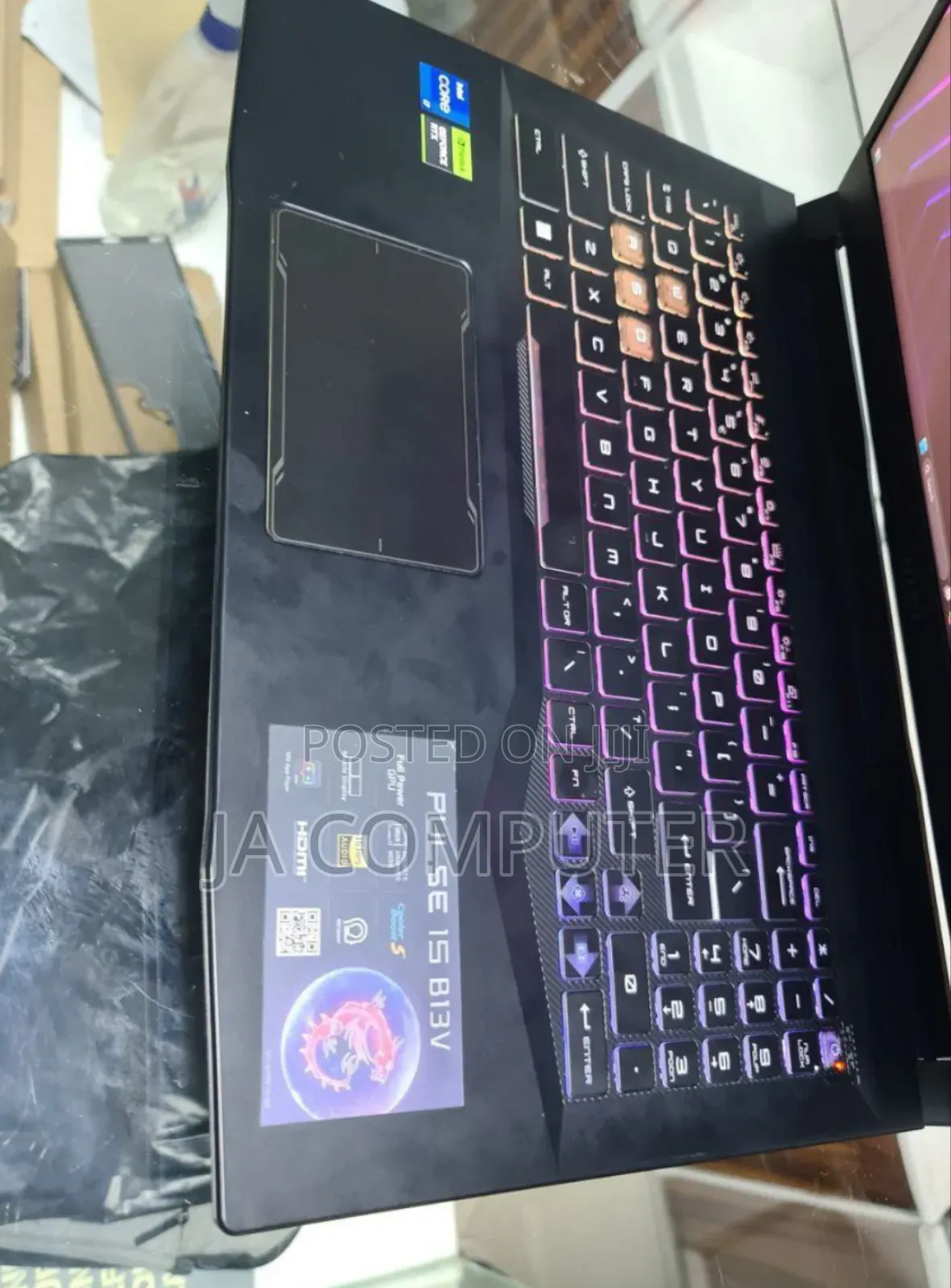 New Laptop MSI Pulse GL66 16GB Intel Core I7 SSD 512GB