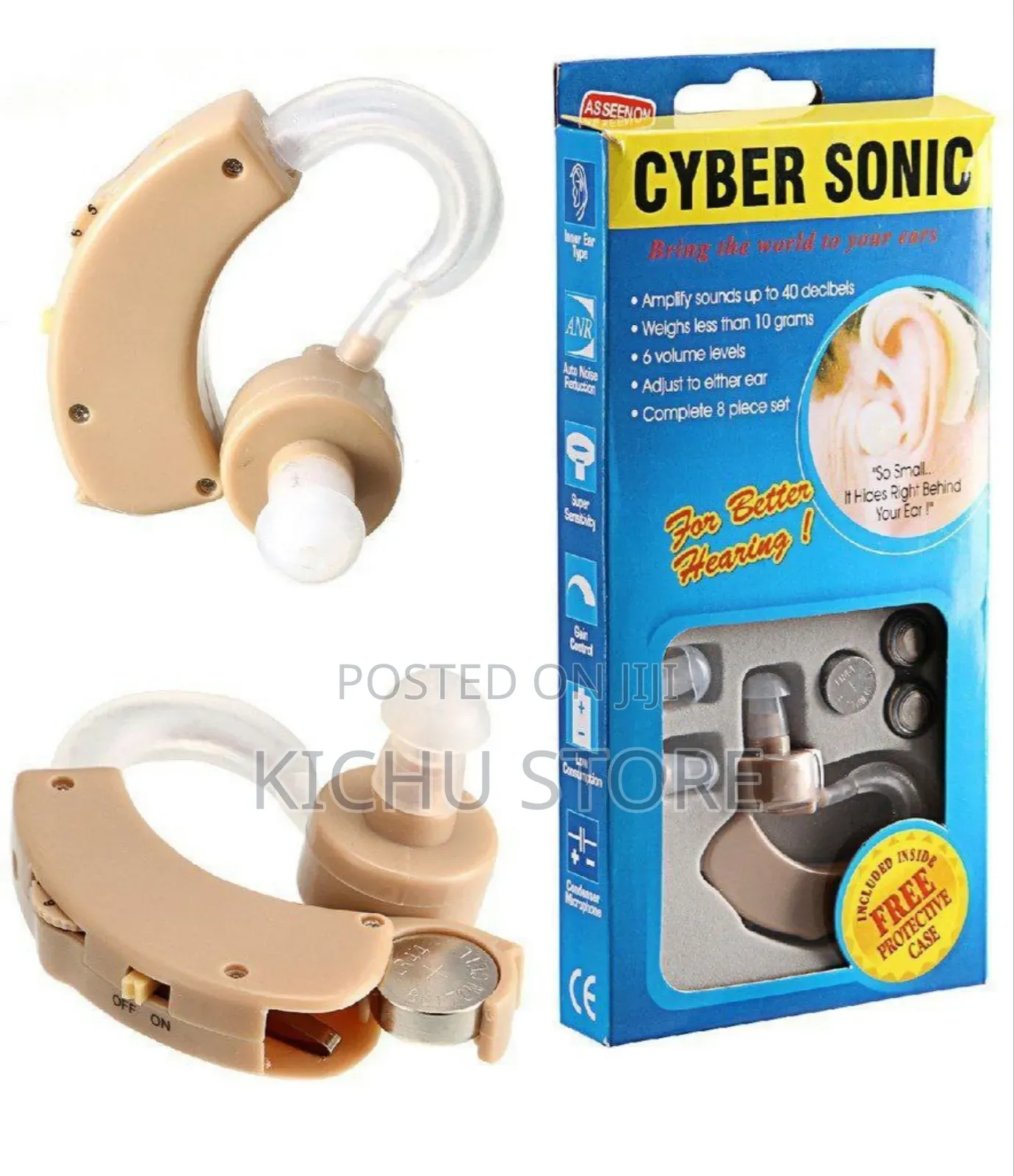 Cyber Sonic የጀሮ ማዳመጫ