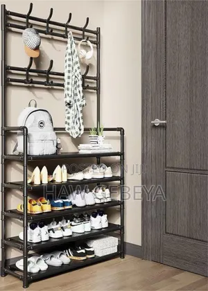 Multifunctional Shoe and Hat Rack