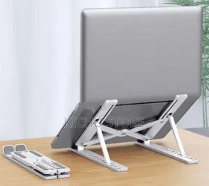 Foldable Height Adjustable Metal Frame Laptop Stand