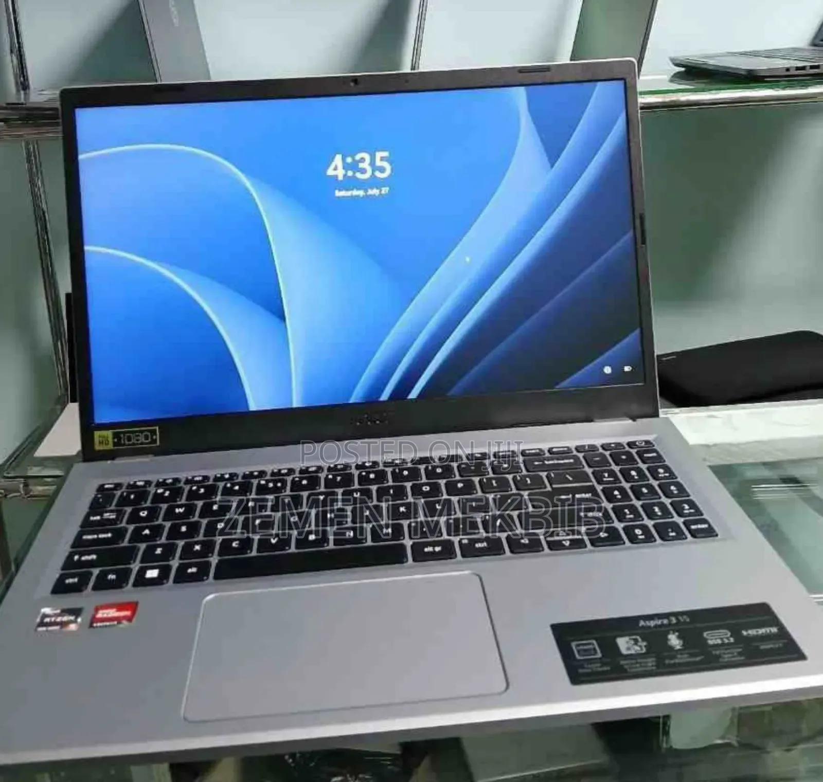 New Laptop Acer Aspire 3 16GB AMD Ryzen 3 SSD 512GB