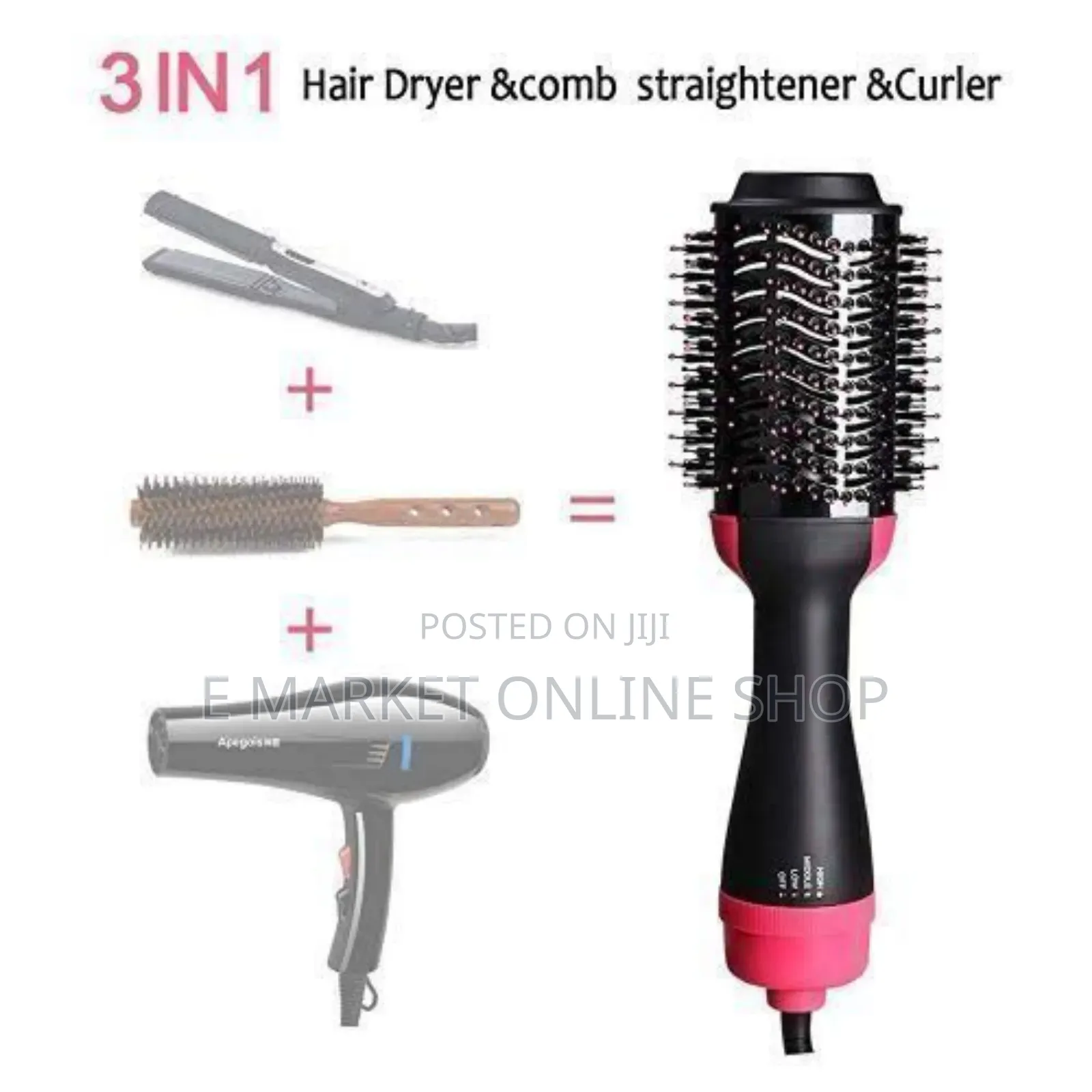Brand New Orignal Onestep 3 in 1 Hair Drayer Straightener