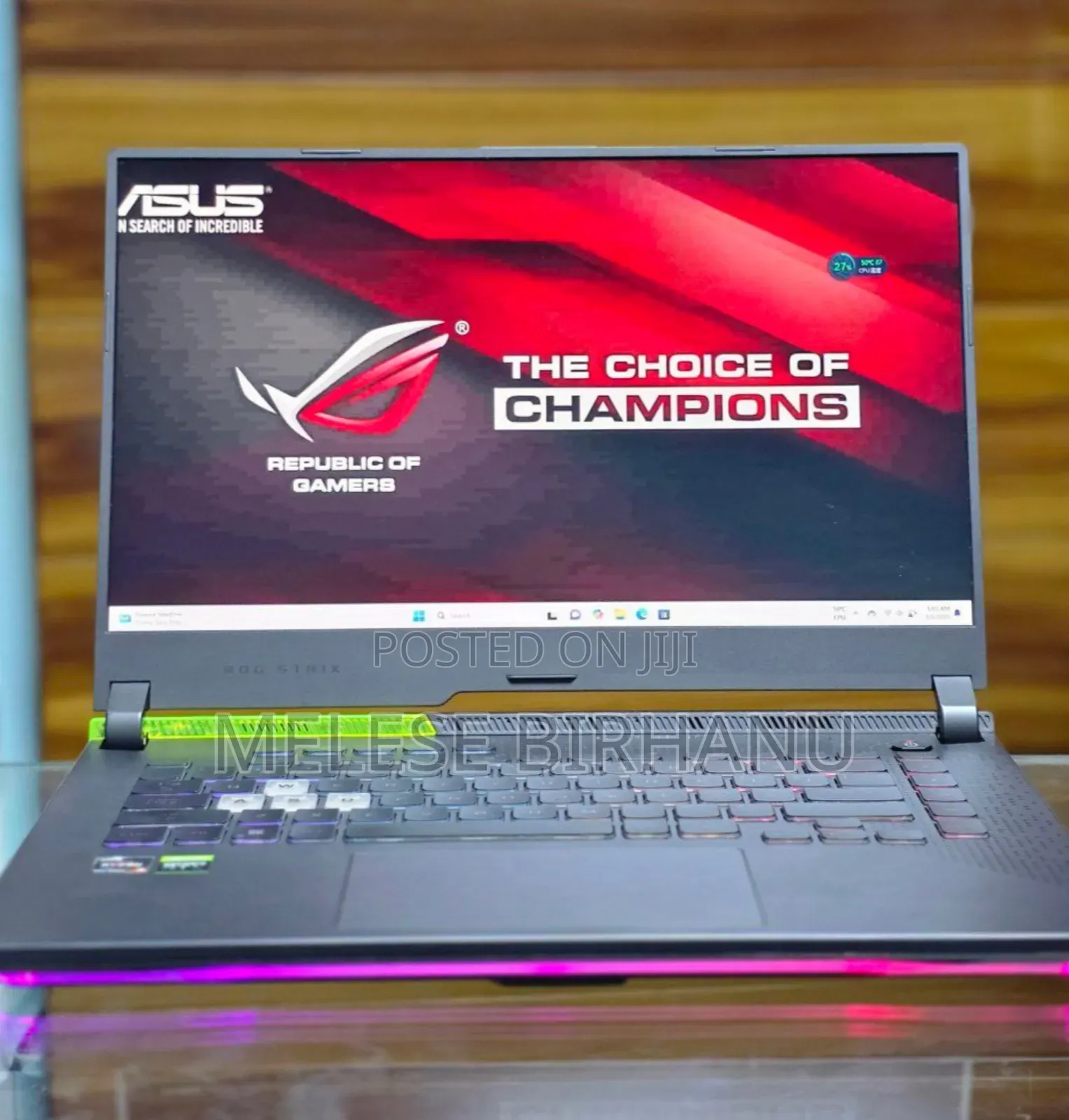 New Laptop Asus ROG Strix G16 G614 16GB AMD Ryzen 7 SSD 1T