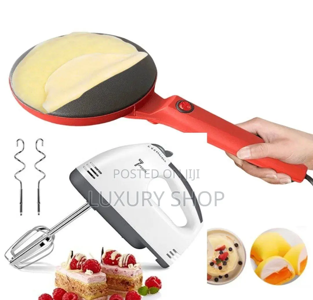 የእንቁላል መምቻ እና የቂጣ መስሪያ 
Boma Hand Mixe Sokany Crep Maker