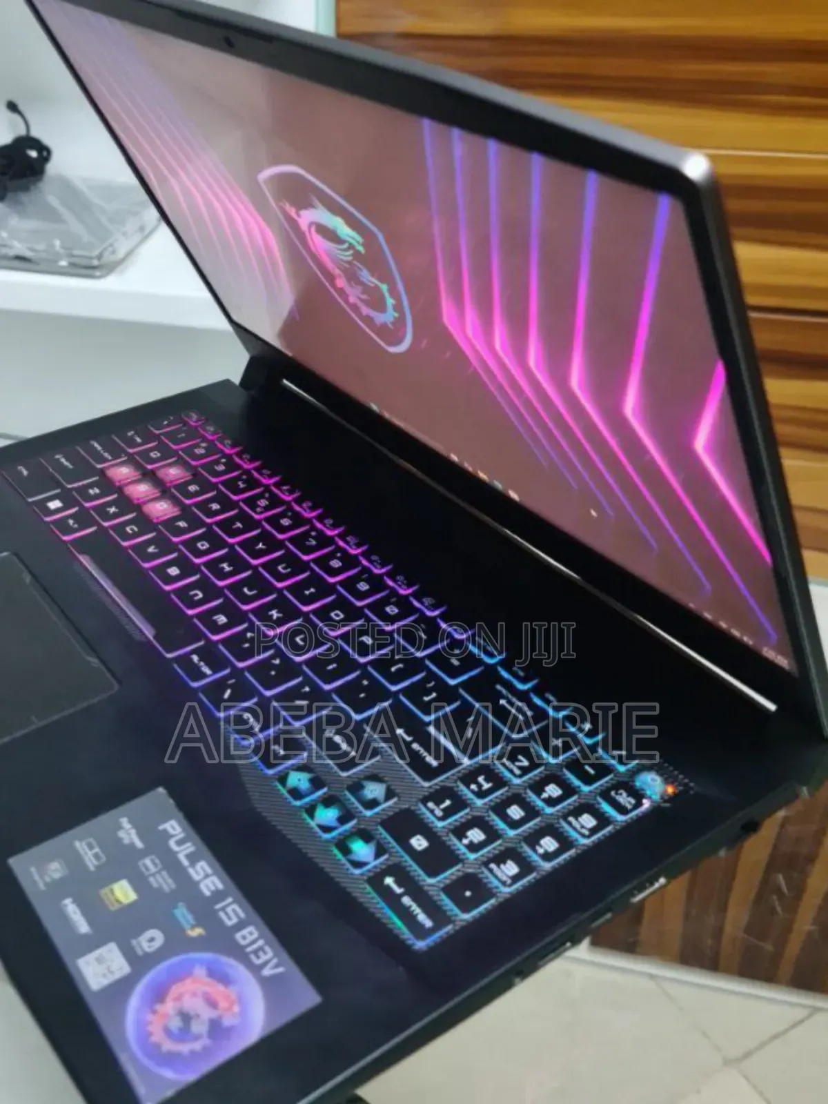 New Laptop MSI Pulse GL66 16GB Intel Core I7 SSD 512GB