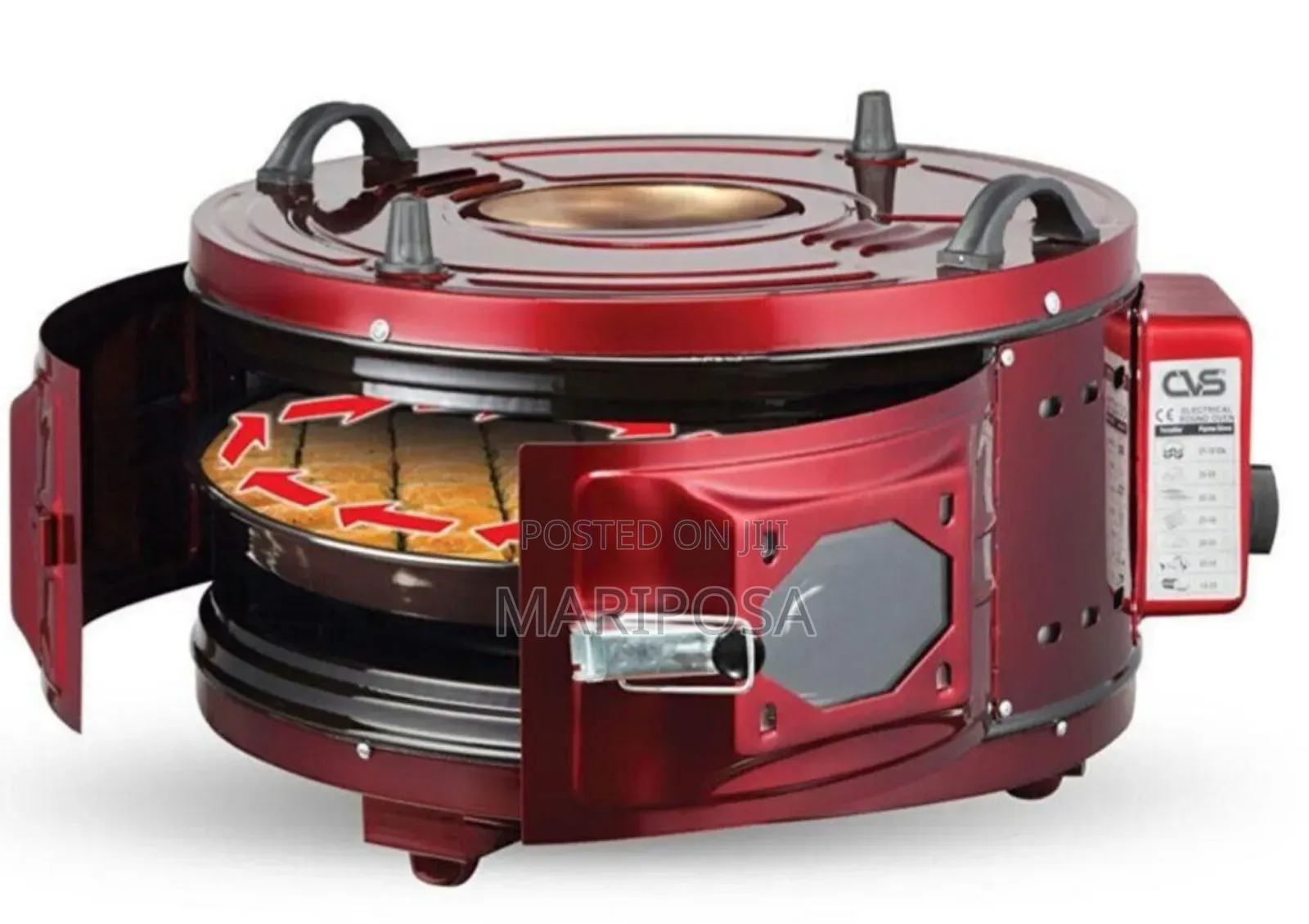 360° Rotating Aydin Round Oven