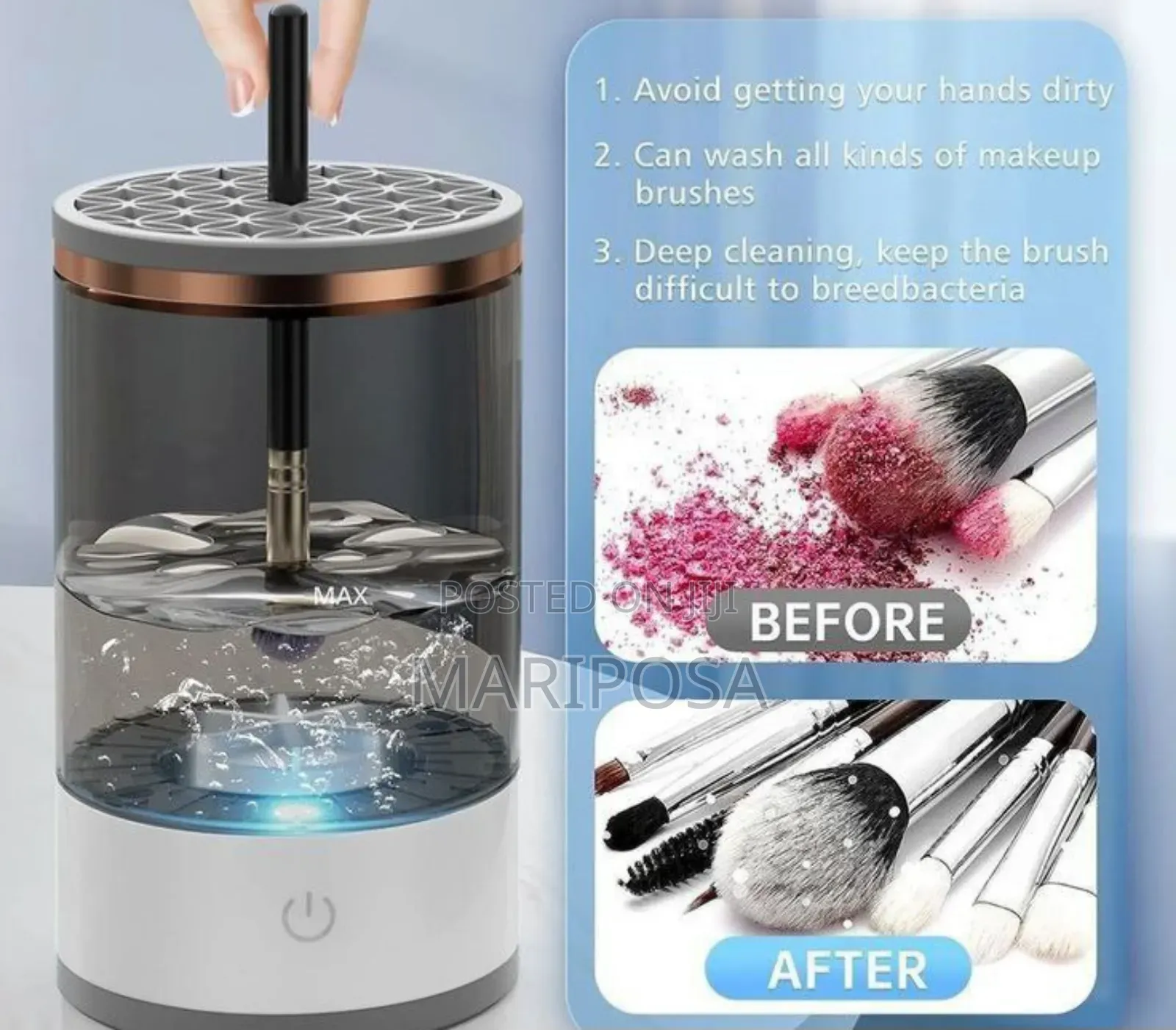Electric Makeup Brush Cleaner