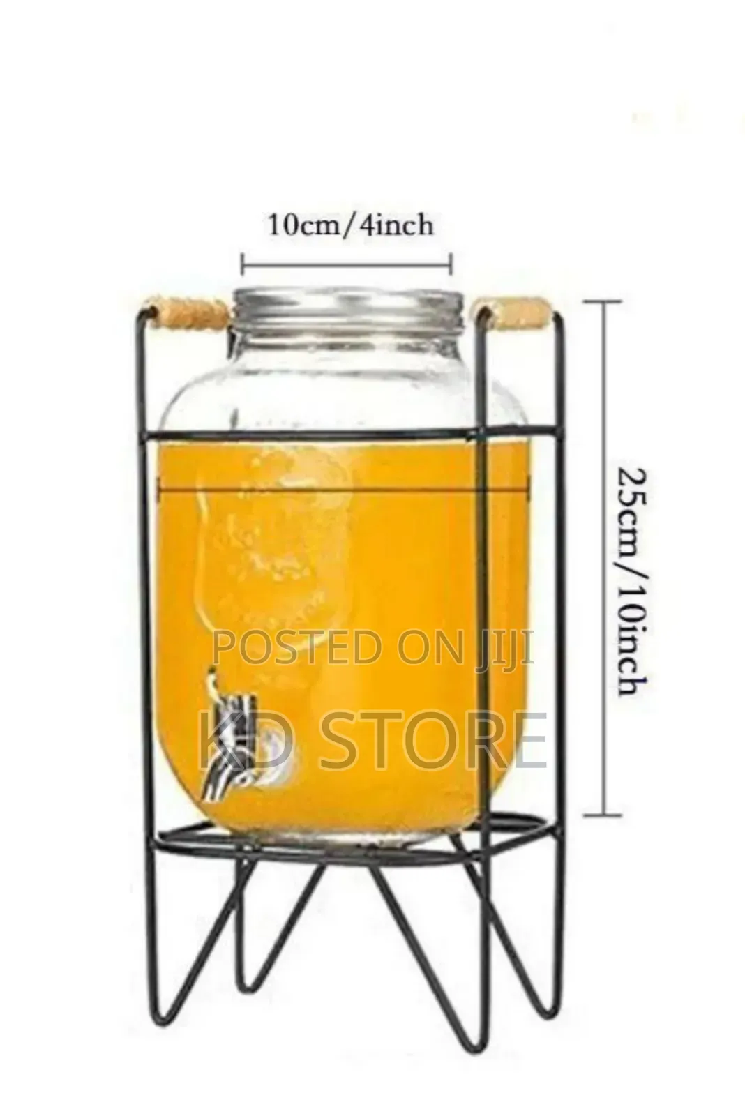  Glass Beverage Dispenser
 5 Litter ፈሳሽ መጠጥ ያቀርቡበታል