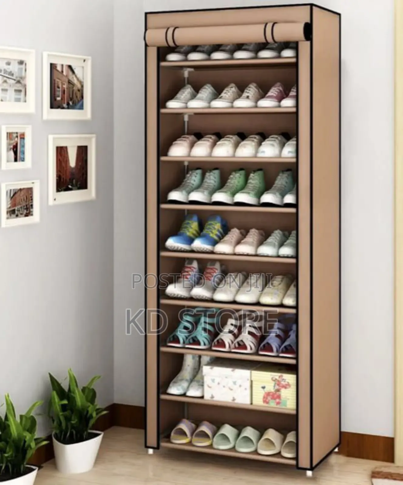 Dust Proof Shoe Rack