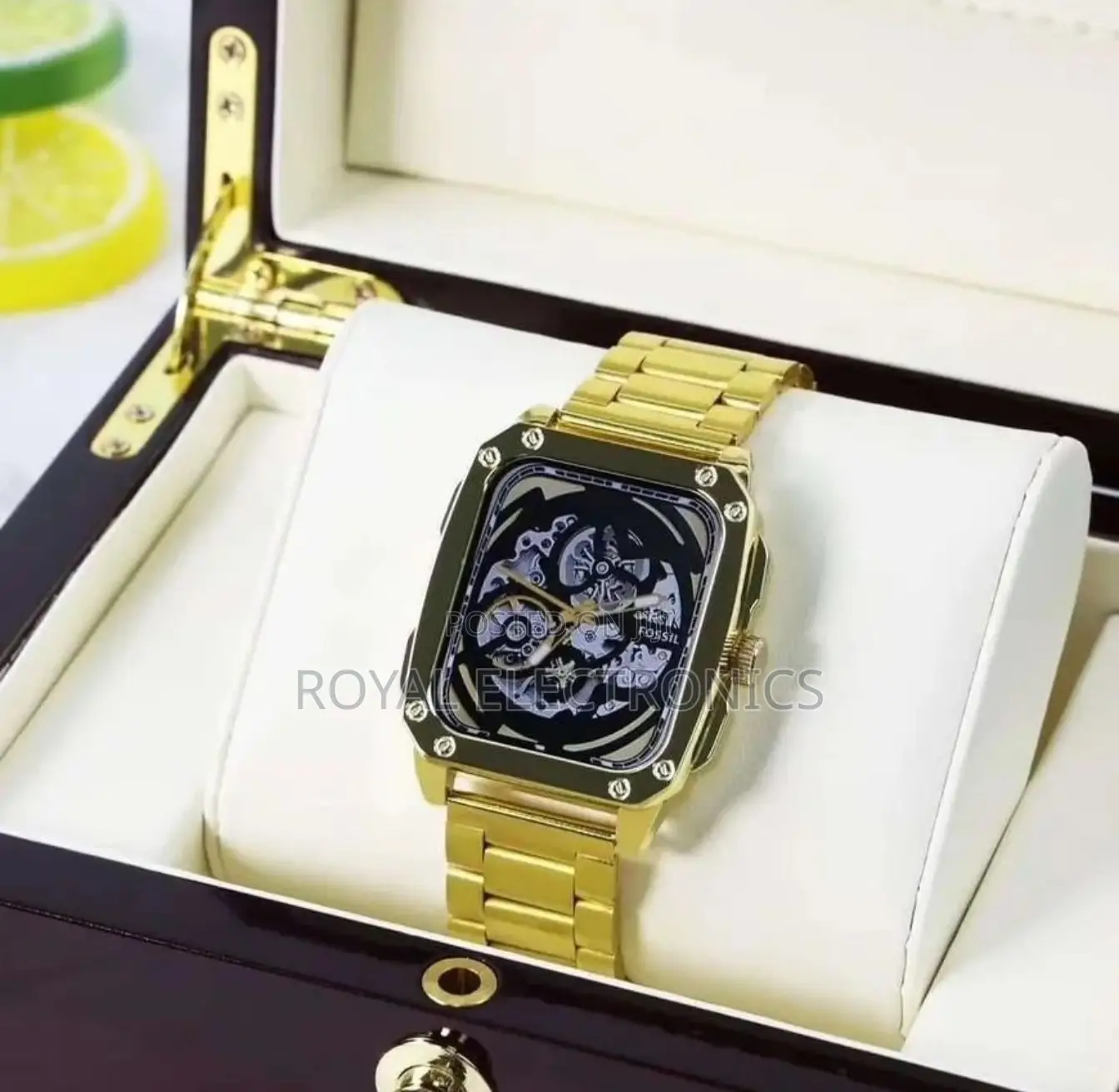 Fossil Men's 49mm Super Amoled ስማርት ሰአት