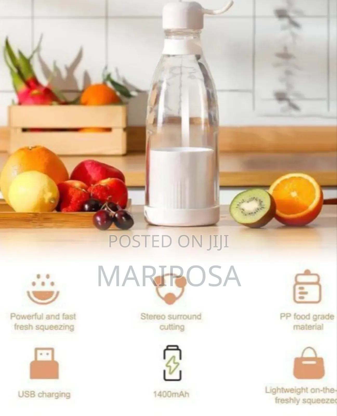  Portable Electric Juicer Cup