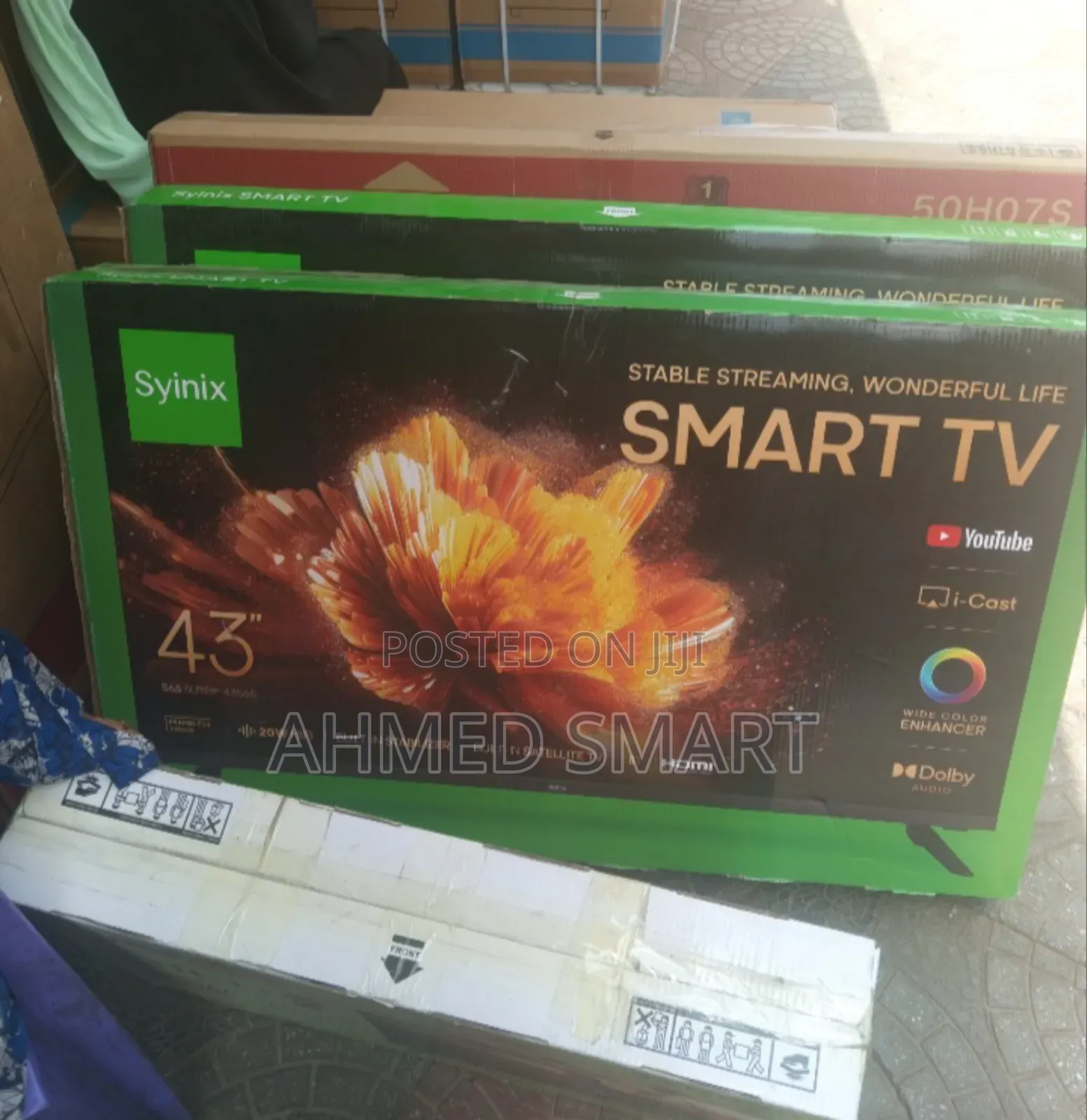 Syinix 43 Inch Smart Android Tv